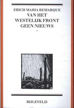 9789061317555 Van het westelijk front geen nieuws, Boeken, Verzenden, Zo goed als nieuw, Erich Maria Remarque