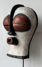 Geschilderd Songye Houten Masker - Songye - DR Congo, Antiek en Kunst, Kunst | Niet-Westerse kunst