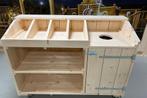 Steigerhouten Bestekwagen/ Afruimkast | Verrijdbaar Meubel, Ophalen of Verzenden, Nieuw in verpakking, Meubilair