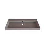 Wastafel Gliss Design Lako 100 cm Zonder Kraangat Mat, Ophalen of Verzenden, Nieuw