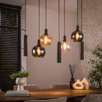 *WOONWINKEL* Hanglamp Tricolore 7-lichts Zwart, Huis en Inrichting, Lampen | Hanglampen, Verzenden, Nieuw