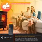 KESSER® Elektrische Haard met Ventilatorkachel 2000W Elektri, Verzenden, Zo goed als nieuw