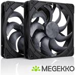 Noctua NF-A14x25 G2 PWM Sx2-PP chromax.black, Computers en Software, Computerkoelers, Verzenden, Nieuw