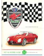 1998 ALFA ROMEO CLUB HET KLAVERBLAADJE 83 NEDERLANDS, Nieuw, Alfa Romeo, Author