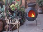 Sol-y-Yo Chimenea Mexicaanse tuinhaard Barbecue XL (grijs), Verzenden, Nieuw