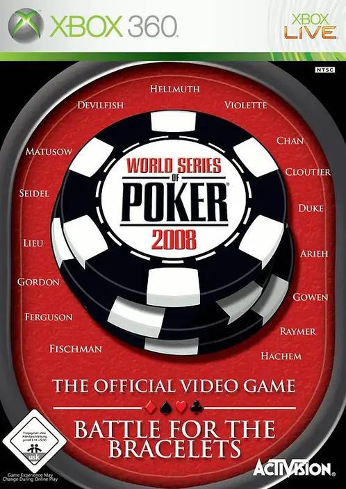 World Series of Poker 2008 Battle for the Bracelets-Duits, Spelcomputers en Games, Games | Xbox 360, Zo goed als nieuw, Ophalen of Verzenden