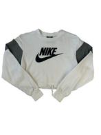 Vintage Nike White Grey Sweatshirt maat XS, Ophalen of Verzenden, Zo goed als nieuw, Nike