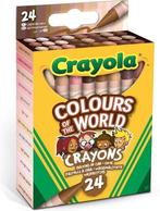 Crayola Colors of the World - 24 Waskrijtjes, Hobby en Vrije tijd, Ophalen of Verzenden, Nieuw
