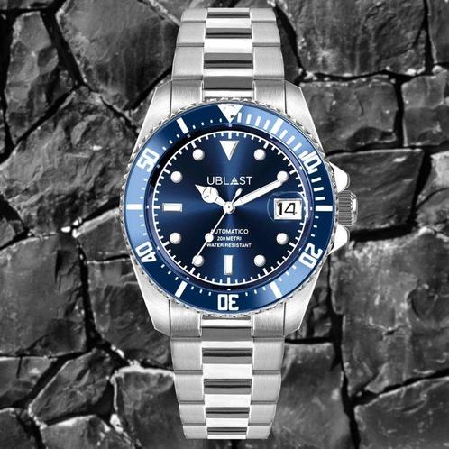 Ublast - Diver 20 ATM - Zonder Minimumprijs - UB2D4012BU -, Sieraden, Tassen en Uiterlijk, Horloges | Heren