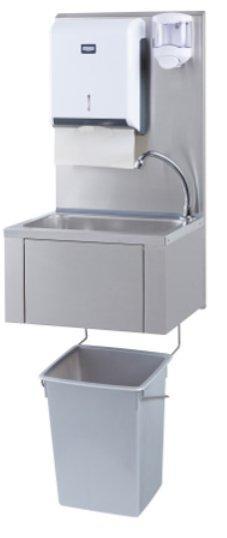 Horeca hand wasbak + papier en zeep dispenser | Plastic, Zakelijke goederen, Horeca | Overige, Verzenden