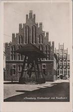 DOESBURG - Klokkestoel met Raadhuis, Verzamelen, Ansichtkaarten | Nederland, Verzenden, Gelopen