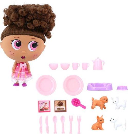 Tweedekans | Eddy Toys Poppenset - Met Accessoires -, Kinderen en Baby's, Kraamcadeaus en Geboorteborden, Zo goed als nieuw, Ophalen of Verzenden