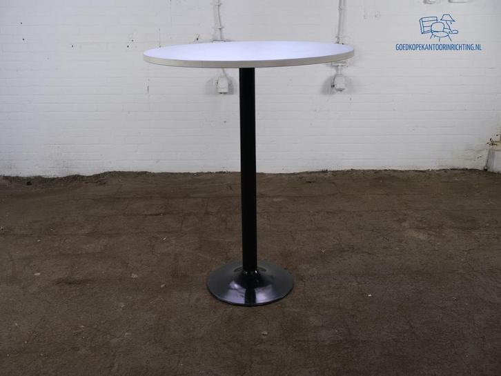 Bijzettafeltje | Tweedehands | Blad naar keuze | Zwart frame, Zakelijke goederen, Kantoor en Winkelinrichting | Kantoormeubilair en Inrichting