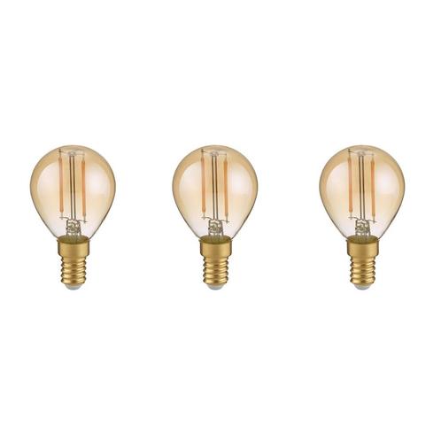 LED Lamp - Filament - Trion Tropin - Set 3 Stuks - E14, Huis en Inrichting, Lampen | Losse lampen, Led-lamp, Nieuw, E14 (klein)