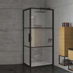 Douchecabine Riho Grid met Klapdeur 80x100 cm 6mm Helderglas, Doe-het-zelf en Verbouw, Ophalen of Verzenden, Nieuw, Douche