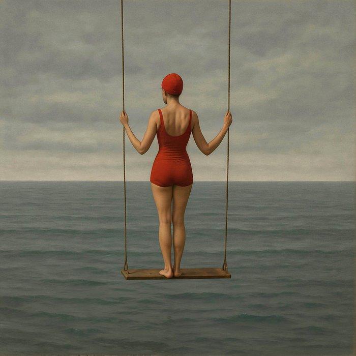 Le Yack - The Swing of Elsewhere - Hand signed, Antiek en Kunst, Kunst | Designobjecten