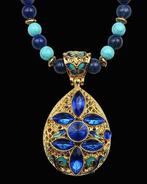 Lapis lazuli - Howlite turquoise - Boeddhistische