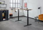VST PLUS elektrisch zit-sta bureau 130cm hoog nen527 STABIEL, Huis en Inrichting, Bureaus, In hoogte verstelbaar, Nieuw, Stabureau
