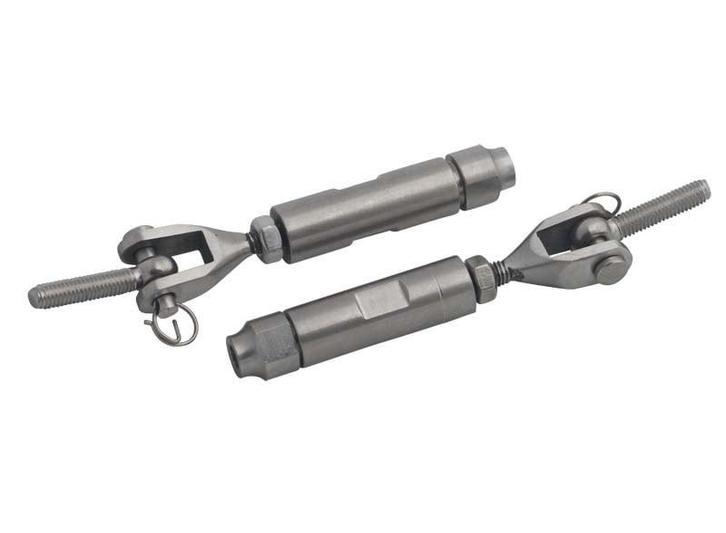 Railingset voor 4mm staalkabel 2dlg roestvaststaal, Doe-het-zelf en Verbouw, IJzerwaren en Bevestigingsmiddelen, Verzenden