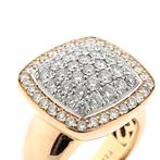 18 Krt. gouden ring gezet met diamant | Ca. 0,85 ct. | Ti..., Sieraden, Tassen en Uiterlijk, Ringen, Gebruikt, Overige kleuren