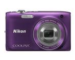 Nikon Coolpix S3100 Digitale Compact Camera - Paars, Audio, Tv en Foto, Fotocamera's Digitaal, Verzenden, Zo goed als nieuw