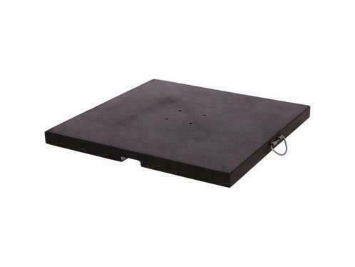 Lesli granieten parasolvoet 120 kg polish, Tuin en Terras, Parasols, Parasolvoet, Nieuw