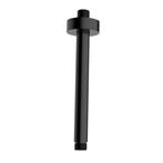 BWS Douchearm Luxe Rond Plafondbevestiging 20cm Mat Zwart, Ophalen of Verzenden, Nieuw, Kraan