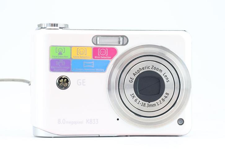 Y2K GE Digital Camera K833, Audio, Tv en Foto, Fotocamera's Digitaal, Ophalen of Verzenden
