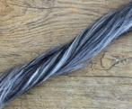 Zwarte alpaca tussah zijde blend, Ophalen of Verzenden, Nieuw, Spinwol