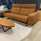 Stressless Ella 3-zitsbank, Huis en Inrichting, Banken | Bankstellen, Ophalen, 75 tot 100 cm, Rechte bank, Stof