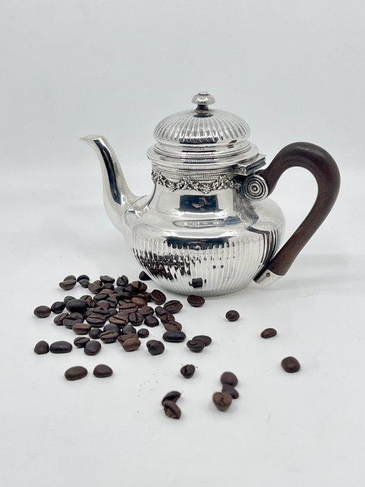 Theepot - .950 zilver - persoonlijk formaat stuk, Antiek en Kunst, Antiek | Goud en Zilver