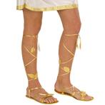 Romeinse gouden dames verkleed sandalen - Schoenen en laar.., Nieuw, Verzenden