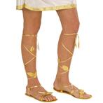 Romeinse gouden dames verkleed sandalen - Schoenen en laar.., Verzenden, Nieuw