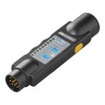 Stekker Tester 13 polig 12 V. Test knipperlichten,, Auto diversen, Aanhangwagen-onderdelen, Nieuw, Ophalen of Verzenden