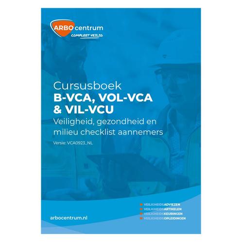 VCA cursusboek, Boeken, Studieboeken en Cursussen, Nieuw, Verzenden