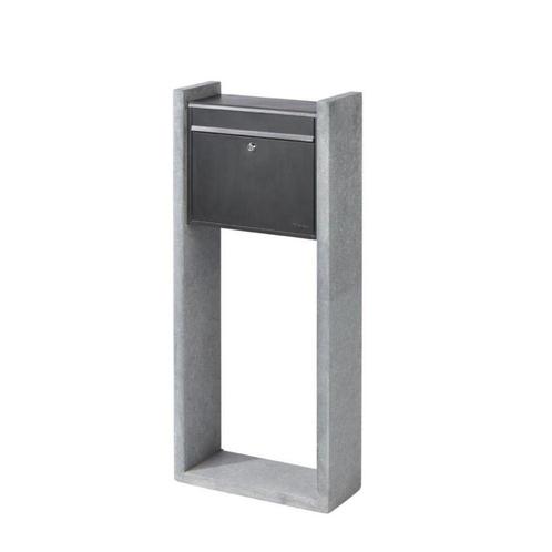 De Witte KB011 Belgisch blauwe hardsteen brievenbus, Tuin en Terras, Brievenbussen, Nieuw, Verzenden