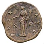 Romeinse Rijk. Antoninus Pius (138-161 n.Chr.). Sestertius