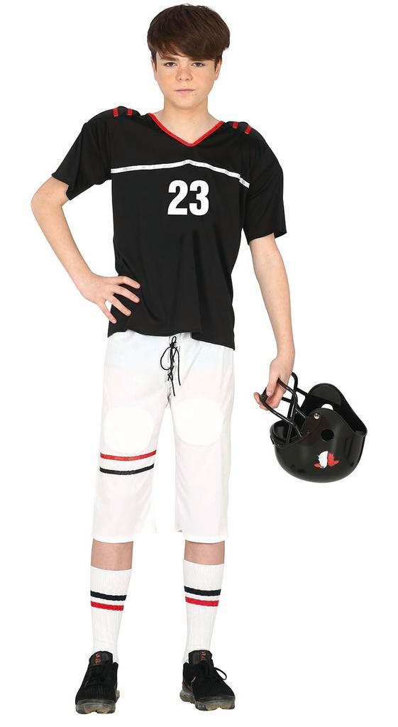 Rugby Speler Kind 14/16 jaar, Kinderen en Baby's, Carnavalskleding en Verkleedspullen, Nieuw, Verzenden