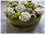 Steekschuim taart oase voor verse bloemen 22cm 22 x 7 cm., Huis en Inrichting, Ophalen of Verzenden, Nieuw
