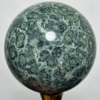 Jaspis Fine Large Kambaba Eldariet sphere - Hoogte: 11.08 cm, Verzamelen
