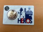 Frankrijk. 2 Euro 2020 Recherche Medicale (5 coincards)