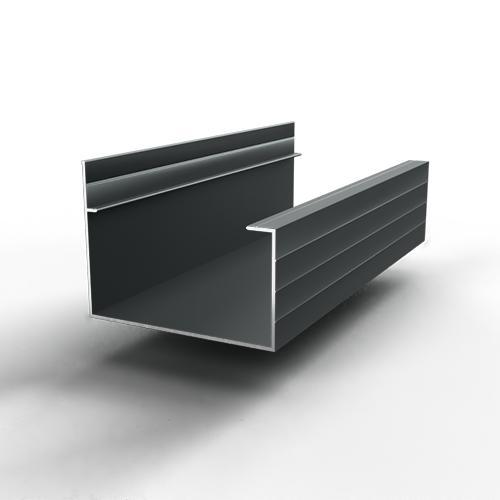 Aluminium goot-3000 mm-Antraciet, Doe-het-zelf en Verbouw, Metalen, Ophalen of Verzenden