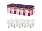 Veiling - 4x Osram  10 stuks LED lamp E27 7W 2700K Helder Ni, Huis en Inrichting, Lampen | Losse lampen, Nieuw