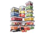 Veiling - Chefs path Set van 16 voedselcontainers, Huis en Inrichting, Keuken | Tupperware, Nieuw