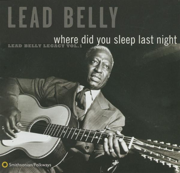 cd - Lead Belly - Where Did You Sleep Last Night (Lead Be..., Cd's en Dvd's, Cd's | Overige Cd's, Zo goed als nieuw, Verzenden