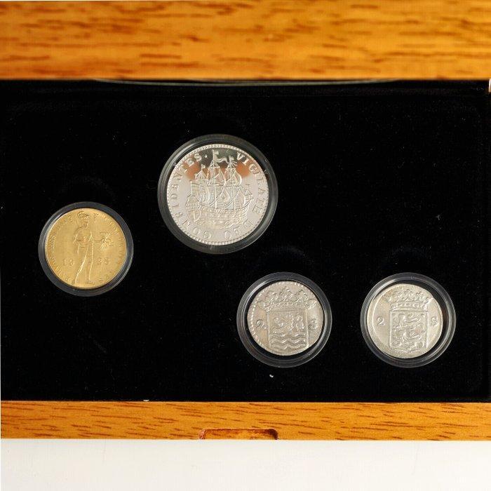 Nederland. Koopmans set - Met gouden Dukaat, Postzegels en Munten, Munten | Nederland