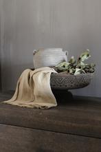 Aura Peeperkorn linnen doek Senn Fringes 50x70cm, Huis en Inrichting, Woonaccessoires | Overige, Ophalen of Verzenden, Nieuw