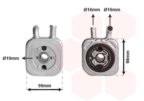 OLIEKOELER VOOR AUDI A4 B6 2000-2004 059117021B, Auto diversen, Auto-accessoires, Nieuw, Ophalen of Verzenden