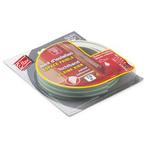 Tochtstrip | Ellen | 7.5 meter (K-profiel, Zelfklevend, Wit), Doe-het-zelf en Verbouw, Verzenden, Nieuw