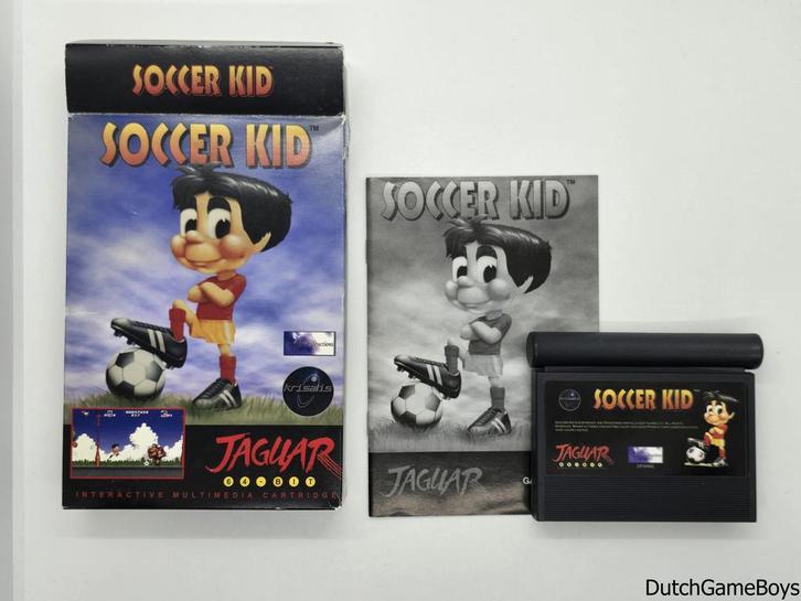 Atari Jaguar - Soccer kid, Spelcomputers en Games, Games | Atari, Gebruikt, Verzenden